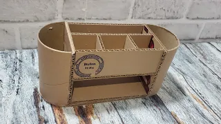 Solo necesitas tubos de cartón para hacer cajas de almacenamiento lindas y útiles para organizar