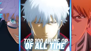 My Top 100 Anime Openings of All Time