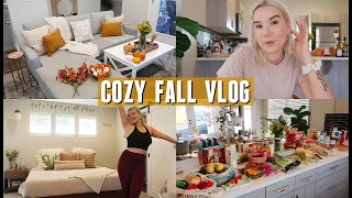 FALL VLOG | Going to Target, Decorating for Fall, + Trader Joe's Haul