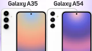 Samsung Galaxy A35 vs Samsung Galaxy A54