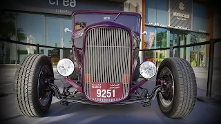 1932 Ford Tudor Hot Rod on Display in Dubai