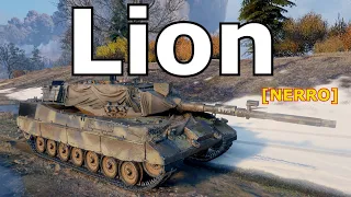 World of Tanks Lion - 8 Kills 10,8K Damage | NEW TANK !