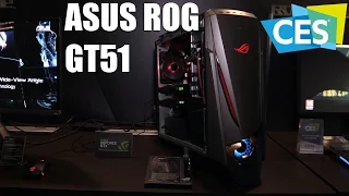 Asus ROG GT51 Gaming Desktop-PC (CES 2016) | Allround-PC.com
