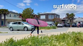 surfing in santa cruz vlog 🏄‍♀️ | surfer girl diaries ep. 4