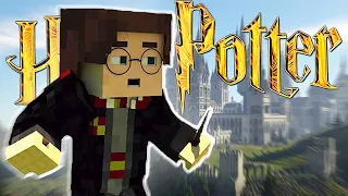 I Became a "Hogwarts Student" in Minecraft - Harry Potter RPG #1