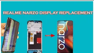 Realme Narzo 20 Display Replacement Guide||How To Replace Display In Realme Narzo 20 #realme #narzo