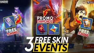 3 FREE SKIN EVENTS | PROMO DIAMONDS | RECHARGE EVENTS