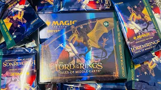 Lord of The Rings Tales of Middle Earth Special Edition Collector Booster box opening