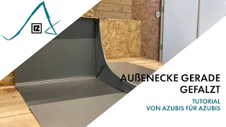 Tutorial: Außenecke gerade gefalzt (💪💪)