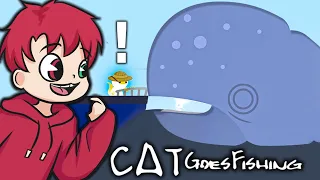 GIGANTYCZNY WIELORYB ZAATAKOWAŁ! 🐳 CAT GOES FISHING #15