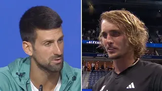 Djokovic REACTS to Hitler Phrase Being Shouted Against Zverev After Being Thrown Out of Match