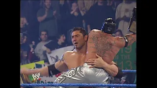 Batista and Rey Mysterio win the WWE Tag Team Titles: SmackDown, Dec. 23, 2005