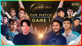 TEAM DANIEL PADILLA VS TEAM YAEL YUZON | MLBB GALA FUN MATCH GAME 1