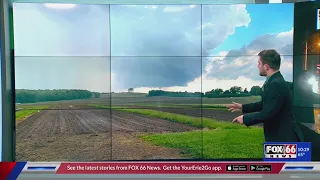 Rare 'anti-cyclonic' funnel cloud seen in PA