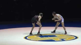 138 lbs. Jaden Enriquez (Mission Oak) vs Bernie Truax (Rancho Buena Vista)