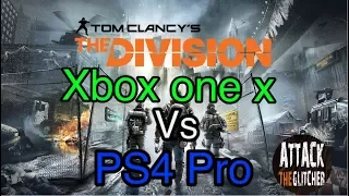 The division- XBOX ONE X PATCH VS PLAYSTATION 4 PRO GRAPHICS COMPARISON