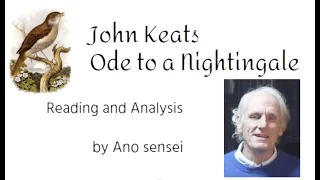 🧑‍🎓 JOHN KEATS, ODE TO A NIGHTINGALE Reading / analysis COMPLETE & UPDATED Multilingual subtitles. 👀