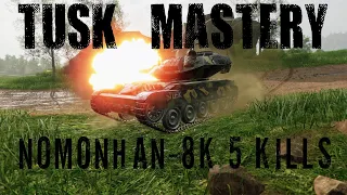 World of Tanks: Tusk Mastery - 8K Combined, 5 Kills!