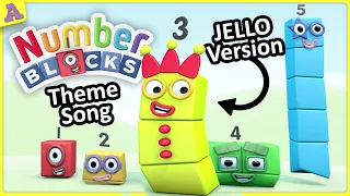 Numberblocks JELLO Intro Theme Song [Fanmade] + super slowmo