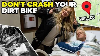 DON'T CRASH YOUR DIRT BIKE!! | Christian Craig Gnarly Surgery After Supercross Crash!