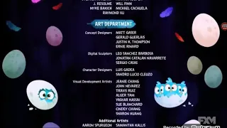 The Angry birds end credits on FXM Sounds like a Trolls