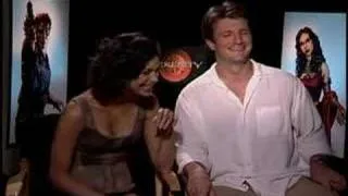 Nathan Fillion and Morena Baccarin interview for Serenity