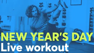 New Years Day Live HIIT Workout | The Body Coach TV | 2020