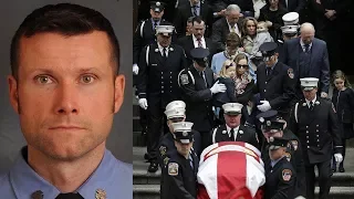 Farewell to a hero: Funeral held for fallen FDNY firefighter Michael Davidson
