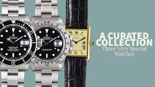 A Rolex Explorer 2 and Submariner Tritium Dials and A Gorgeous Cartier Tank | A Curated Collection