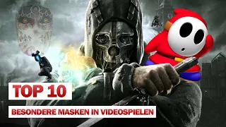 TOP 10: Besondere MASKEN in Videospielen #NerdRanking