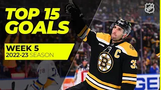 McDavid, Bruins, Tage Thompson | Top Goals from Week 5 | 2022-23 NHL Season