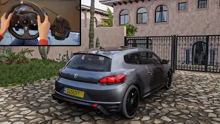 Volkswagen Scirocco | Forza Horizon 5 | (Steering Wheel + Shifter) Gameplay