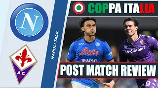 Napoli 2 vs Fiorentina 5 | Coppa Italia MADNESS! | Live Reaction, Analysis & Player Ratings