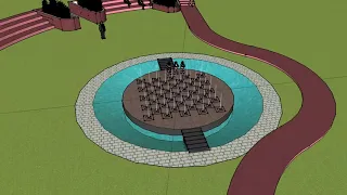 DRY DECK FOUNTAIN