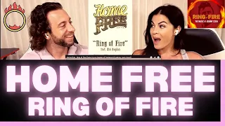 First Time Hearing Home Free - Ring of Fire Reaction Video - JOHNNY CASH WOULD HAVE BEEN PROUD!