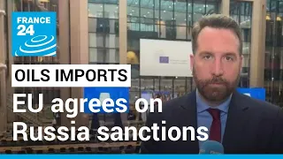 EU agrees on Russia sanctions: Ban aims to remove 90% of Russian crude imports in 2022 • FRANCE 24