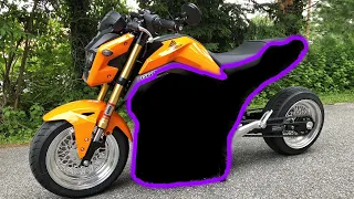 2019 Honda Grom Build: Ep. 10 - Mid Fairing and Rear Seat Cowl Install