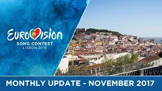 Eurovision Song Contest - Monthly Update - November 2017