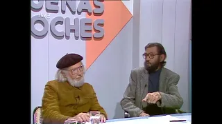 Julio Cortazar y Ernesto Cardenal Entrevista en Buenas Noches  (24.11.1983)