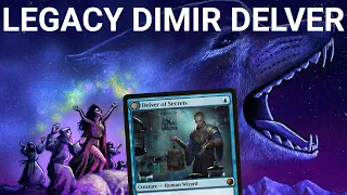 FOR THOSE ABOUT TOURACH! Legacy Dimir Surgical Delver. Updating a fan favorite. Discard Tempo MTG