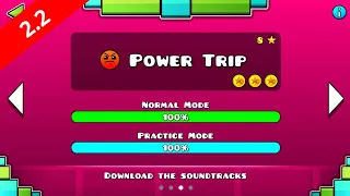 Geometry Dash Subzero 2.2 - "Power Trip" 100% Complete (All coins)