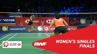 F | WS | TAI Tzu Ying (TPE) [1] vs Saina NEHWAL (IND) | BWF 2018