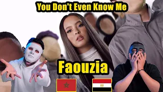 Faouzia - You Don't Even Know Me 🇲🇦 🇪🇬 | WITH DADDY & SHAGGY