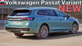 All NEW 2024 Volkswagen Passat Variant Elegance - OVERVIEW Interior & Exterior in Mariposit Green