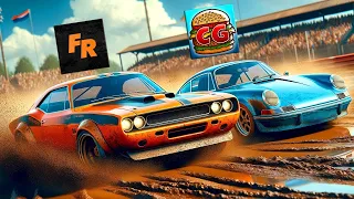 Failrace VS Camodo Crew Race Ends in TOTAL DESTRUCTION in Wreckfest Multiplayer!