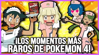 ¡LA LOCA FORMA ALOLA DE ASH Y MUCHO MÁS! - MOMENTOS RAROS DE POKEMON PARTE 4