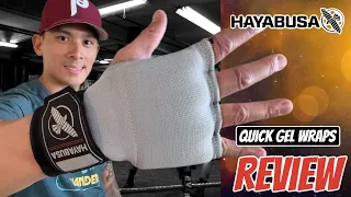 Hayabusa Quick Gel Hand Wraps REVIEW- EASY TO USE AND GOOD KNUCKLE PROTECTION!