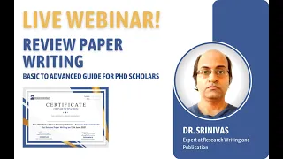 Basic to Advanced Guide on Review Paper Writing for PhD Scholars