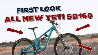 First Look at the New 2023 Yeti SB160! #yeticycles #mountainbike