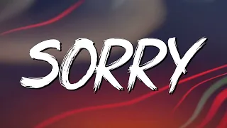 Sorry - Justin Bieber (Lyrics) || Taylor Swift, Ed Sheeran... (MixLyrics)